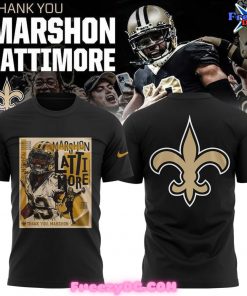 New Orleans Saints Thank You Marshon Lattimore Special T-Shirt