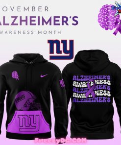 New York Giants Alzheimer’s Disease Awareness Month Special Hoodie