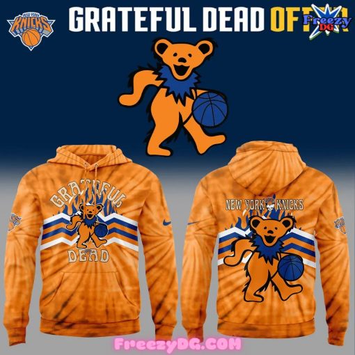 New York Knicks x Grateful Dead Night Special Orange Hoodie