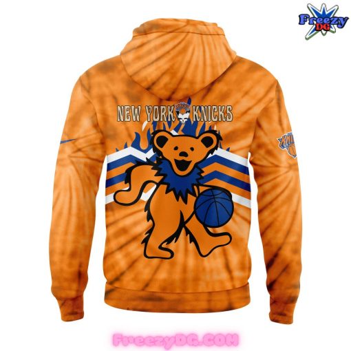 New York Knicks x Grateful Dead Night Special Orange Hoodie