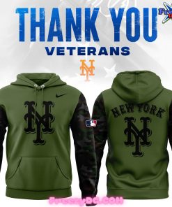 New York Mets Thank You Veterans Special Hoodie