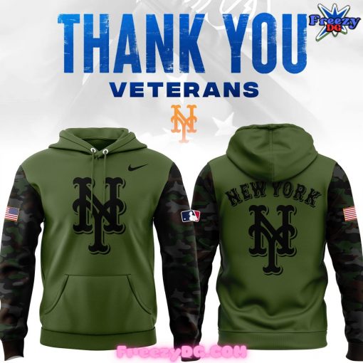 New York Mets Thank You Veterans Special Hoodie