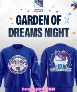 New York Rangers x Garden of Dreams Night 2024 Sweatshirt