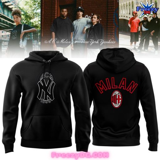 New York Yankees x AC Milan Special 2024 Hoodie