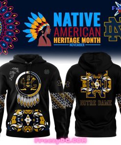 Notre Dame Fighting Irish Native American Heritage Month 2024 Hoodie