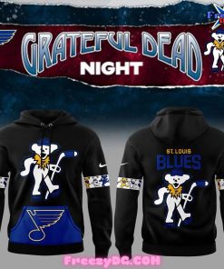 St. Louis Blues Grateful Dead Night 2024 Hoodie