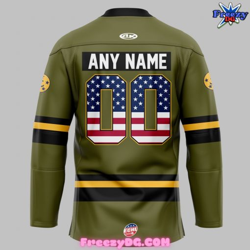 Norfolk Admirals Military Appreciation Special Hockey Jersey