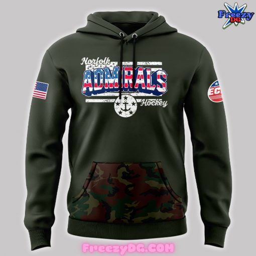 Norfolk Admirals Military Appreciation Special Hoodie