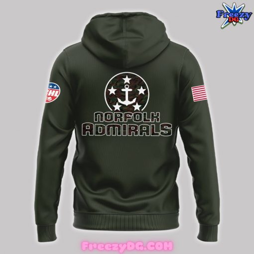 Norfolk Admirals Military Appreciation Special Hoodie