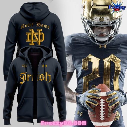 Notre Dame Fighting Irish Shamrock Series Special 2024 Zip Hoodie