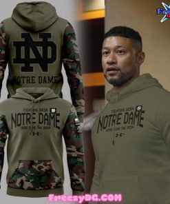 Notre Dame Fighting Irish Thyme Freedom Camo Hoodie