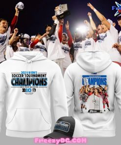 Ohio State Buckeyes Big Ten Tournament Champions 2024 White Hoodie