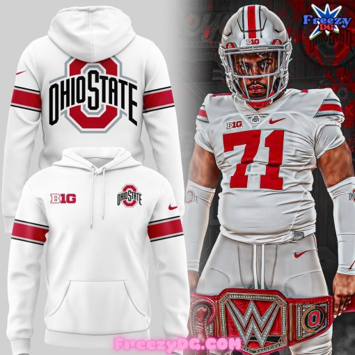 Ohio State Buckeyes Edition 2024 White Hoodie