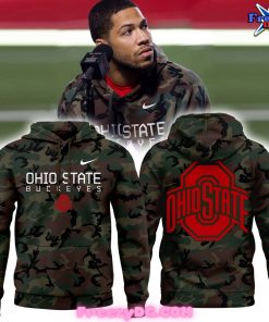 Ohio State Buckeyes Football 2024 Camo Hoodie