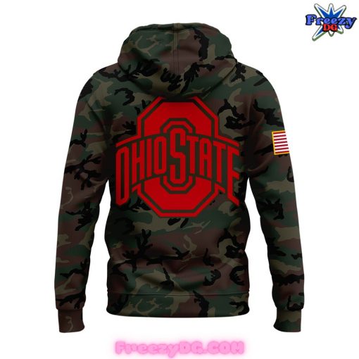 Ohio State Buckeyes Football 2024 Camo Hoodie