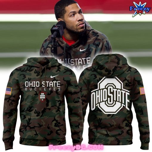 Ohio State Buckeyes Football Special Camo Hoodie