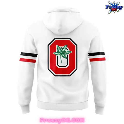 Ohio State Buckeyes Hoops Special White Hoodie