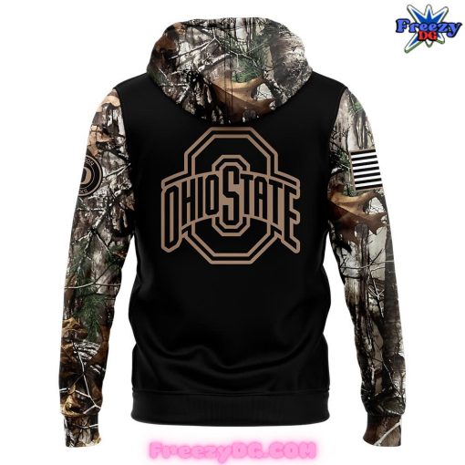 Ohio State Buckeyes Hunting to Service 2024 Camo Hoodie