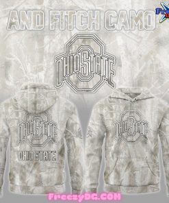 Ohio State Football And Fitch Special 2024 Camo Hoodie