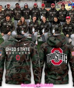 Ohio State Football Salute to Service Special Camo Hoodie