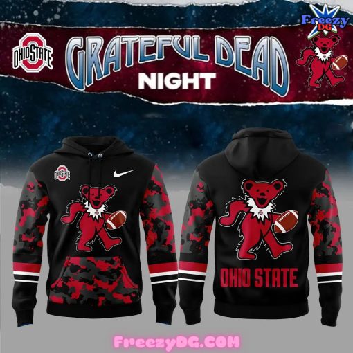 Ohio State Grateful Dead Night Camo Hoodie