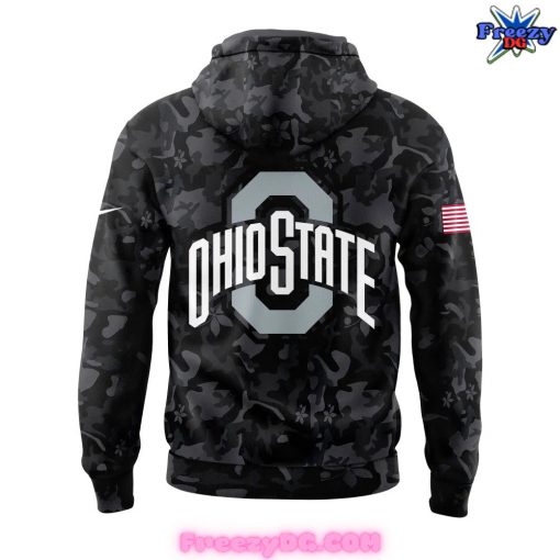 Ohio State The Wild Salute to Service Special Black Hoodie