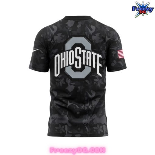 Ohio State The Wild Salute to Service Special Black T-Shirt