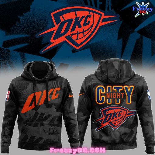 Oklahoma City Thunder City Night 2024 Hoodie