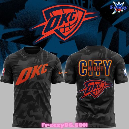 Oklahoma City Thunder City Night 2024 T-Shirt