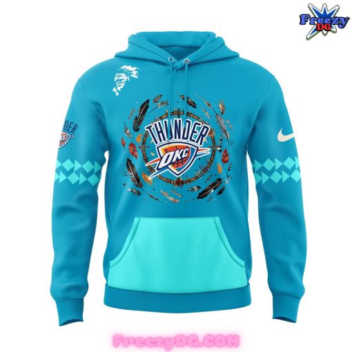 Oklahoma City Thunder Native American Heritage Month 2024 Hoodie