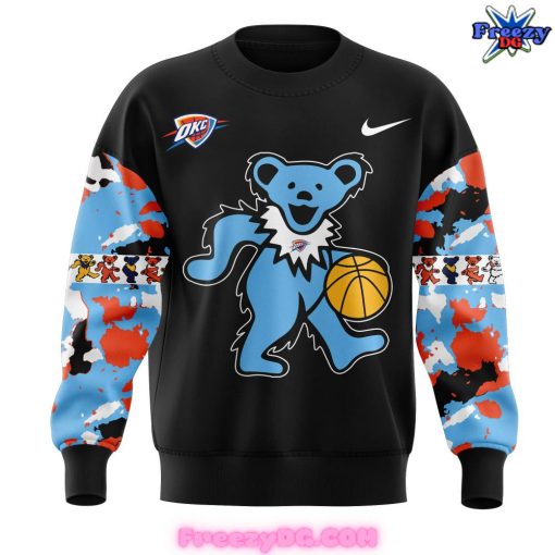 Oklahoma City Thunder x Grateful Dead Night Special Black Sweatshirt