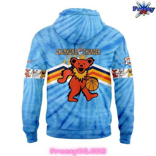 Oklahoma City Thunder x Grateful Dead Night Special Blue Hoodie