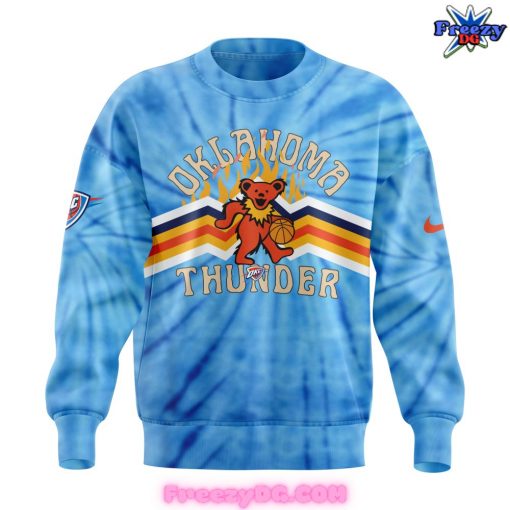 Oklahoma City Thunder x Grateful Dead Night Special Blue Sweatshirt