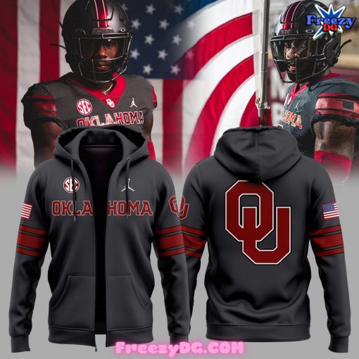 Oklahoma Sooners DriFIT College Game Limited Zip Hoodie