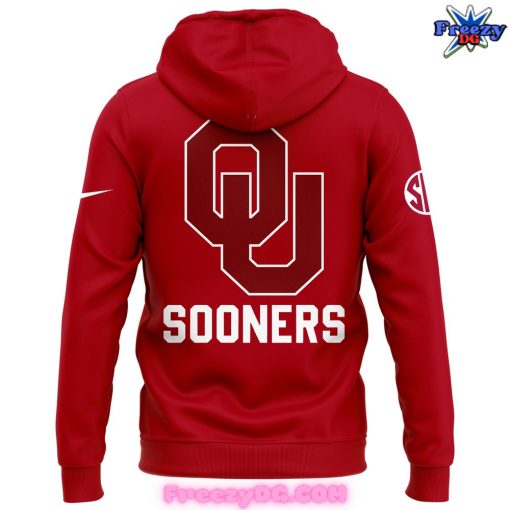 Oklahoma Sooners Jesus Won Special Red Hoodie