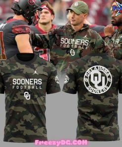 Oklahoma Sooners Military 2024 Limited Camo T-Shirt