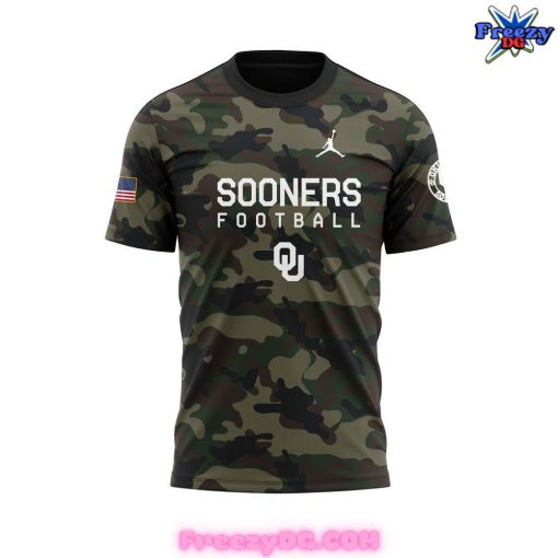 Oklahoma Sooners Military 2024 Limited Camo T-Shirt