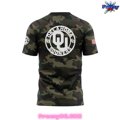 Oklahoma Sooners Military 2024 Limited Camo T-Shirt