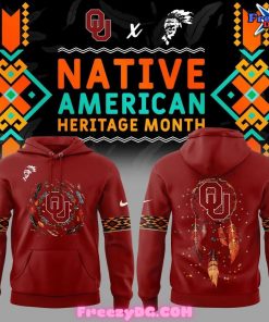 Oklahoma Sooners Native American Heritage Month 2024 Hoodie