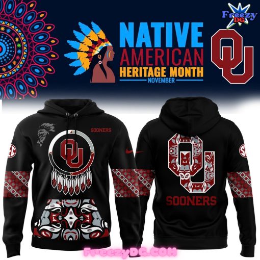 Oklahoma Sooners Native American Heritage Special Hoodie