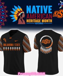 Oklahoma State Cowboys Native American Heritage Month Football Jersey