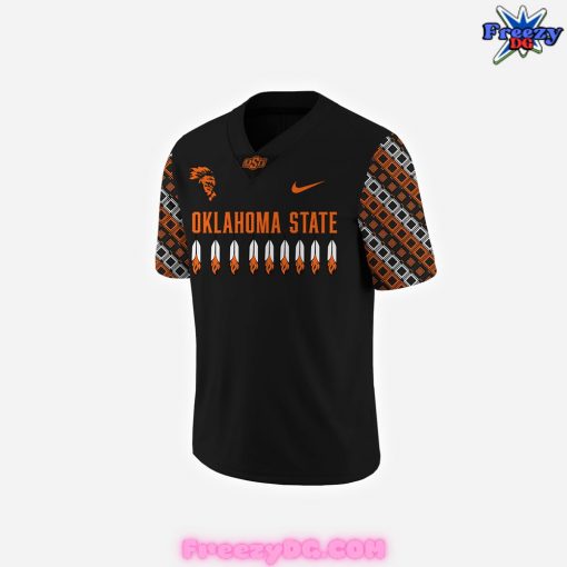 Oklahoma State Cowboys Native American Heritage Month Football Jersey