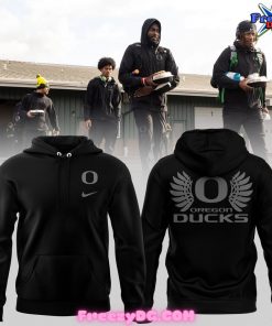 Oregon Ducks Blackout Special Nike Hoodie