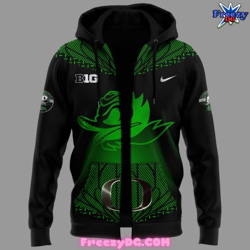 Oregon Ducks Football Limited Edition Zip Hoodie