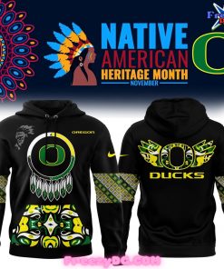 Oregon Ducks Native American Heritage Special Hoodie