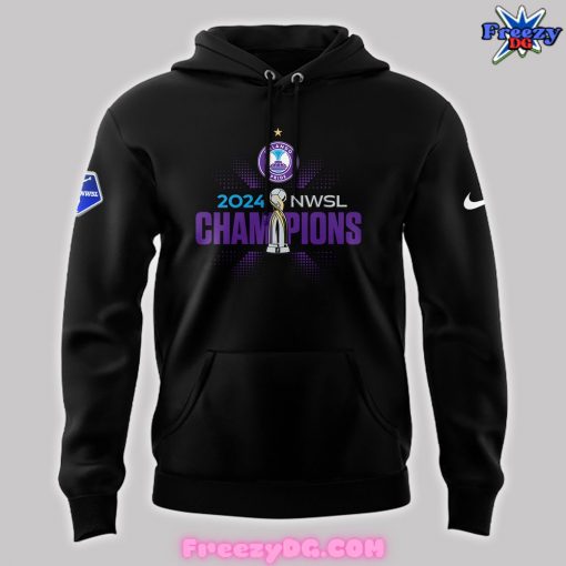 Orlando Pride NWSL Champions 2024 Black Hoodie