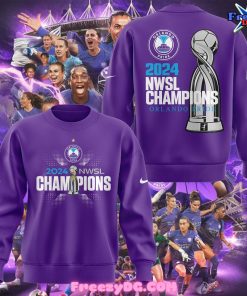 Orlando Pride NWSL Champions 2024 Purple Sweatshirt