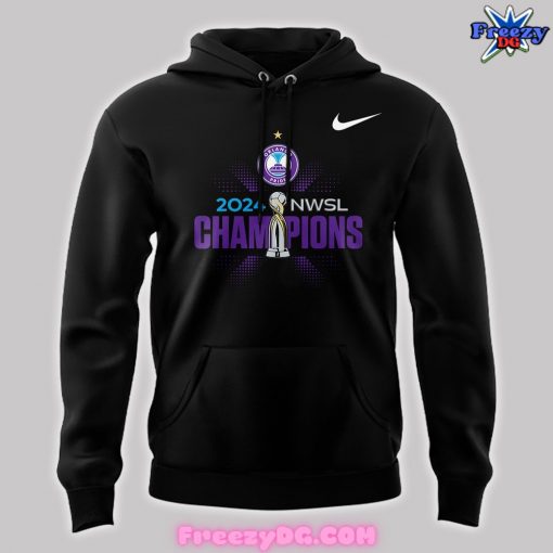 Orlando Pride NWSL Champions 2024 Special Black Hoodie