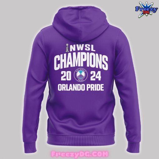 Orlando Pride NWSL Champions 2024 Special Purple Hoodie