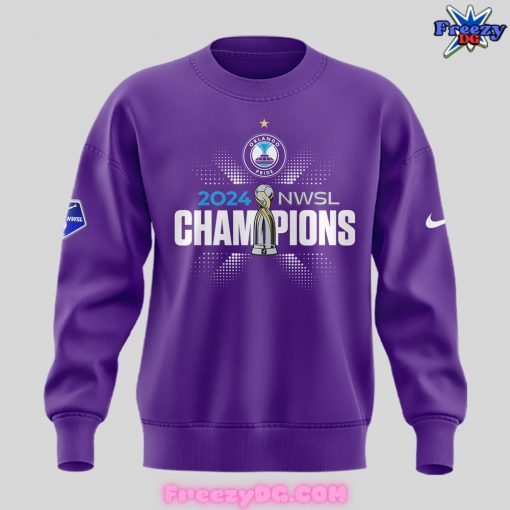 Orlando Pride NWSL Champions 2024 Special Purple Sweatshirt